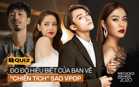 Gala WeChoice 2020 sắp diễn ra, liệu bạn có nhớ hết những nghệ sĩ Vpop nào đã giành chiến thắng trong suốt 6 mùa đã qua không?