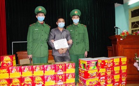 Vận chuyển 116 kg pháo nổ từ Trung Quốc về Việt Nam