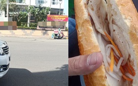 Mua bánh mì giá "cắt cổ" ở "khu người giàu", anh tài xế xe ôm công nghệ sốc nhẹ, cả ngày chỉ cầm chứ không dám ăn