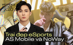 NoWay và AS Mobile, hai nam thần tài năng của làng game Việt đang cạnh tranh "cực gắt" tại WeChoice Awards 2020