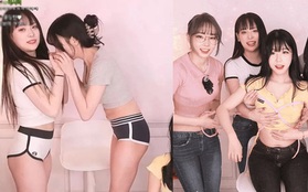 Làm thử thách "ngửi ngực đoán người", nàng streamer khiến người xem choáng váng với dàn hot girl cực phẩm tham dự