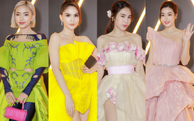 Siêu thảm đỏ WeChoice Awards 2020: Ngọc Trinh lộng lẫy phủ vàng cả sự kiện, Châu Bùi lên đồ cực lạ bên dàn Hoa hậu, Á hậu đình đám