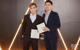 Đổ bộ thảm đỏ WeChoice Awards 2020, Levi sát cánh BLV Mạnh An, thần thái ngút ngàn!