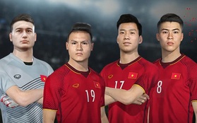 Tin cực vui: Đội tuyển Việt Nam chính thức có mặt trong PES 2022