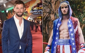 Sau trận đại chiến với Floyd Mayweather, YouTuber Logan Paul tính xử đẹp "Thần sấm" Chris Hemsworth