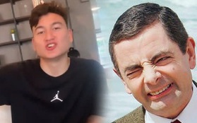 Văn Lâm bắt chước biểu cảm hài hước như Mr.Bean khi đi hẹn hò