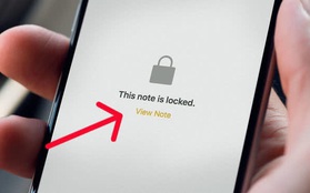 Cách khoá Notes, giấu thông tin nhạy cảm trên iPhone