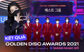 BTS xuất hiện đủ 7 người nhận giải nhưng lại mất Daesang về tay IU tại Grammy Hàn Quốc 2021; BLACKPINK, Red Velvet ở nhà vẫn có giải