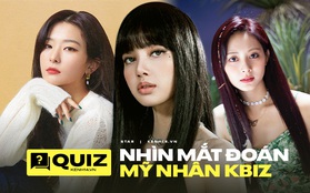 Hoa mắt đoán mỹ nhân hot nhất Kbiz qua 1 bộ phận đặc biệt: Sulli - Tiffany chưa gây lú bằng mỹ nhân mắt đổi màu như ma cà rồng