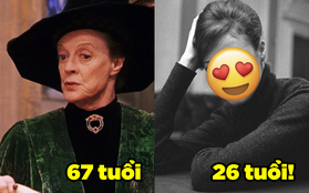 Té xỉu nhan sắc "Giáo sư McGonagall" của Harry Potter thuở mới vào nghề: "Chặt đẹp" mọi mỹ nữ bây giờ, quyến rũ không thể bàn cãi!