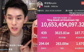 Một buổi livestream chốt đơn được 35 nghìn tỷ đồng, ông hoàng livestream của Trung Quốc leo thẳng lên Top Search!