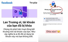 Nóng: Nhiều tài khoản Facebook bị khoá không rõ lý do