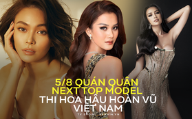 Bất ngờ chưa? 5/8 Quán quân Next Top Model đã dự thi Hoa Hậu Hoàn Vũ Việt Nam!