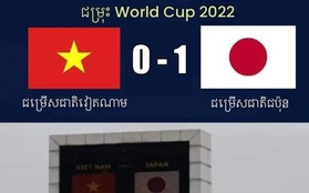 Fan Đông Nam Á chế giễu kết quả của đội tuyển Việt Nam trước Nhật Bản