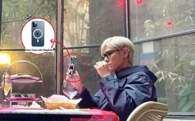 T.O.P (BIGBANG) đăng ảnh mới, vô tình để lộ cách "đối xử" với chiếc ốp iPhone đắt đỏ khiến netizen cũng chỉ biết khóc thét!
