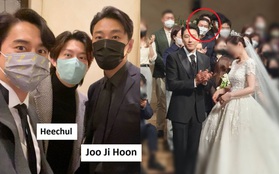 Dàn sao đổ bộ đám cưới nam idol nhà YG: "Thái tử" Joo Ji Hoon - Heechul điển trai kệ cam thường, mỹ nam iKON trổ tài hát mừng