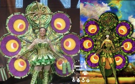 Rầm rộ hình ảnh trang phục dân tộc của Kim Duyên: Thiết kế siêu "chặt chém", gây tranh cãi nhưng có làm nên chuyện tại Miss Universe?