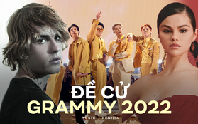 Đề cử Grammy 2022: BTS trượt hết Big Four, lần đầu bất ngờ của Selena Gomez còn Justin Bieber liệu có rơi vào kịch bản "ê chề"?