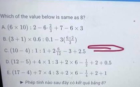 Cha mẹ đăng ký cho con thi Toán quốc tế lớp 2, nhưng vừa nhìn đề thi đã muốn... đòi tiền lệ phí