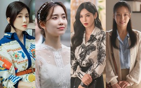Lác mắt với 4 phim Hàn có gu thời trang đỉnh nhất 2021: Váy áo hội nhà giàu siêu sang có đẹp bằng trùm cuối?