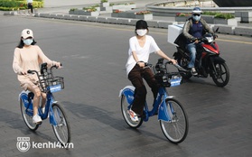 Xe đạp công cộng có tính phí ở TP.HCM chính thức hoạt động: Bạn trẻ hào hứng bỏ tiền thuê đi dạo ngắm cảnh
