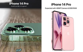 Rò rỉ 2 màu mới của iPhone 14: Team mê màu xanh lá và hồng chuẩn bị tiền dần đi thôi!