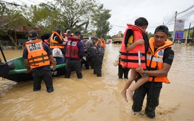 Hơn 21.000 người phải sơ tán vì lũ lụt nghiêm trọng ở Malaysia