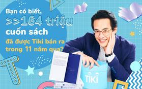 Bạn có biết, hơn 164 triệu cuốn sách tương đương 183 triệu cốc trà sữa đã được Tiki bán ra trong 11 năm qua?