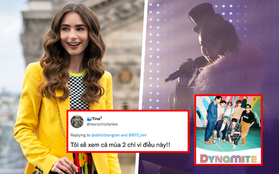 Emily in Paris 2 vừa chiếu, netizen đã phát cuồng: Nữ chính hát Dynamite của BTS siêu đỉnh, nhìn cách biểu diễn muốn... xỉu ngang!