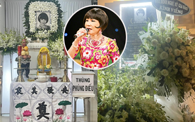 Xót xa khung cảnh vắng lặng tại tang lễ NSƯT Thanh Kim Huệ, hành động của ông xã gây xúc động