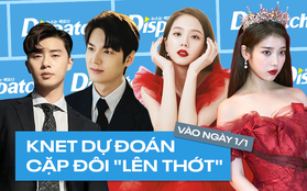 Những cặp đôi dự bị Dispatch cho "lên thớt" ngày 1/1/2022: IU như hẹn hò cả showbiz, bất ngờ nhất Lee Min Ho và Park Seo Joon