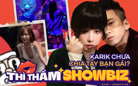 Thì Thầm Showbiz: Lộ 7749 "hint" chứng minh Karik chưa chia tay bạn gái, còn bí mật đến dự sinh nhật "nửa kia" cách đây không lâu?