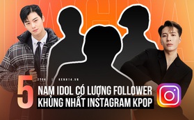 Top 5 nam idol có lượng follower khủng nhất Instagram: Dù mới công khai tài khoản nhưng BTS có tới 3 cái tên lọt vào BXH này!