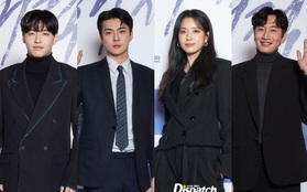 Cả dàn sao khủng đổ bộ sự kiện: Han Hyo Joo lồ lộ dấu vết lão hóa, Sehun - Kang Ha Neul biến họp báo thành sàn đấu visual hay gì