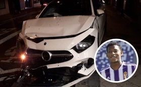 Cầu thủ ở CLB của Ronaldo "béo" lái ô tô trong tình trạng say khướt, đâm xe taxi khiến 3 người bị thương