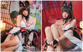 Cosplay Ahri phong cách Tết Nguyên đán siêu chất, cô nàng hot girl khiến dân mạng "nghẹt thở"