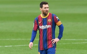 Sau trận thua tan nát ở Champions League, Barca lại ôm hận trước tân binh dù Messi ghi bàn