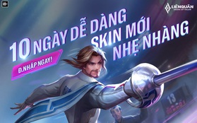 Garena bất ngờ tặng FREE skin với cách cực đơn giản, nhưng game thủ Liên Quân lại chẳng mấy mặn mà!