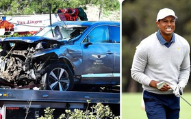 Dập hai chân bởi tai nạn khủng khiếp, Tiger Woods đứng trước nguy cơ tàn tật