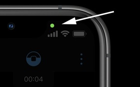 Vì sao iPhone bỗng dưng xuất hiện hai chấm màu xanh, cam?
