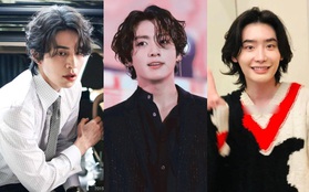 5 sao nam lột xác visual nhờ để... tóc dài: Jungkook - Lee Dong Wook đẹp như tiên tử, đến Lee Jong Suk lại muốn ngã ngửa