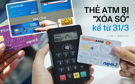 Hôm nay ngừng phát hành thẻ ATM cũ, đây là những điều cần biết về thẻ ATM gắn chip mới