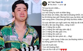 Trấn Thành khoe tin nhắn bố khóc nấc sau khi xem Bố Già, lỡ tay làm lộ luôn bí mật thời cấp 2 "nổi loạn"