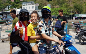 Gia đình NS Việt Hương lái xe máy đi phượt nhưng gây tranh cãi vì 1 chi tiết, chính chủ phải lên tiếng ngay và luôn