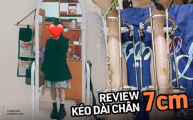 Nghe cô nàng review trọn quá trình kéo dài chân thêm 7cm tại viện 108 mới thấy: Để đẹp bạn còn cần phải dũng cảm nữa!