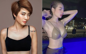 Từng bị BB Trần chê "lép", Kim Nhã (Vietnam's Next Top Model) giờ gây choáng với vòng 1 "màu mỡ" hơn hẳn!