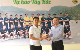 Hoà Bình FC nâng cấp sân hàng tỷ đồng để tham dự giải hạng Nhì 2021
