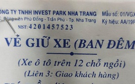 Nha Trang kiểm tra thông tin phí giữ xe khách du lịch 150.000 đồng/đêm