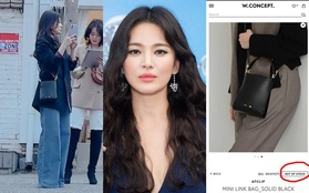 Song Hye Kyo lại khiến antifan phải "á khẩu" khi mẫu túi cô vừa đeo lại cháy hàng trong 1 nốt nhạc