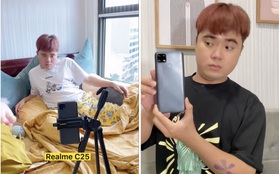 Loạt vlogger rủ nhau tham gia thử thách "Dám Sống Trội" 24h cùng realme C25